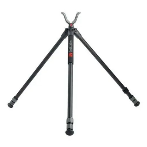 DeadShot Tripod kombinerar lättviktsdesign, hållbara aluminiumben och snabb höjdjustering för stabil och precis skjutning i alla miljöer.