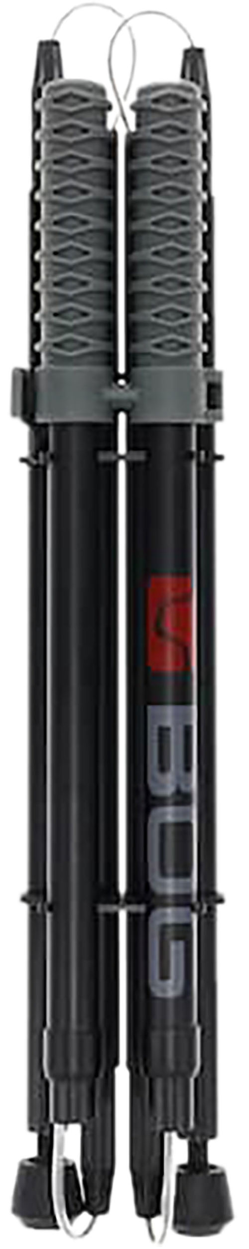 BOG DeadShot Compact är en lätt och stabil mini-stående bipod med matt svart finish, perfekt för att förbättra din skytteprecision.