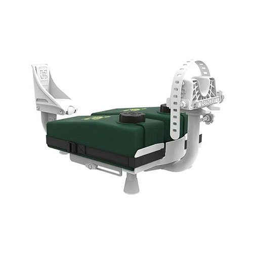 Lead Sled Weight Reservoirs gör det enkelt att öka vikten på din Lead Sled. Hållbar 600D nylon, läckagesäker, och rymmer 1,2 gallon för effektiv recoil-reduktion.