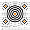 🎯 Perfekta högkontrastmål för att sikta in ditt gevär eller pistol. Caldwell Sight In Targets 16" i svart och orange, 10-pack. Sikta in ditt vapen snabbt! 🏹