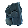 Upptäck Caldwell Tac Ops retentionhölster för Glock 26 RH! Tillverkad av förstärkt polymer med avtryckarskyddslås. Perfekt för handeldvapenägare. Lär dig mer! 🔫🖤