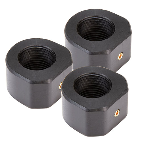 Frankford Arsenal 3 Pack Die Blocks är tillverkade av diecast aluminium, har en justerbar höjd med inset allen screw och levereras i en stapelbar förvaringslåda.