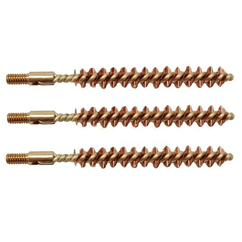 Tipton Rifle Bronze Bore Brush är oumbärlig för rengöring av dina vapen, med högkvalitativa borstar i brons för 35 / 9mm kaliber i ett praktiskt 3-pack.