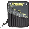 Wheeler Roll Pin Punch Set - 9-delat set tillverkat av härdad stål för hållbarhet. Perfekt för exakt linjering av rollspikar. Beställ nu och skydda dina vapen! 🔧💪