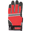 Skydda dina händer med BUBBA Ultimate Fishing Gloves! 🧤 Kevlar®-förstärkta handflator, pekskärmsvänliga och svettavvisande. Perfekt för fiske och friluftsliv. Lär dig mer!