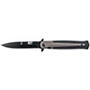 MP301 M&P Dagger Clip Point Blade Black/Grey Handle