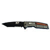 MPBG52CP Bodyguard Tanto Point Serrated Blade Grey/Wood Handle Clam Pack
