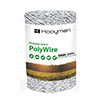 Hooyman Polywire - 200 meter kopparzinkpläterad polywire med industriledande konduktivitet. Perfekt för Carbide Slitting Saws. 🌟 Lär dig mer!