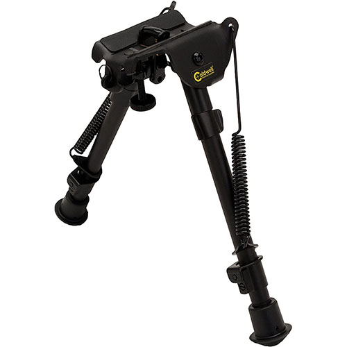 Caldwell® XLA Bipod® ger stabilt stöd för skytte, fästs enkelt på nästan alla vapen med sling swivel stud och har justerbara ben för optimal höjd.