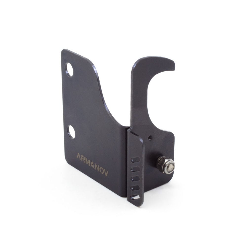 ARMANOV Case Feeder Stop Switch för Dillon 1050 låser matningsshuttlen, enkel installation och högkvalitativt stål, perfekt för underhåll och inställning.