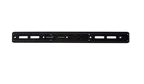 ERATACs ARCA-Rail M-LOK System med 10 slots möjliggör enkel anpassning till nästan alla bipod- eller tripodkonfigurationer på marknaden.