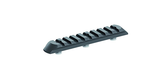 ERATAC KeyMod Picatinny-Rail med 9 slots erbjuder hög flexibilitet för montering av tillbehör, vilket gör din utrustning mer mångsidig och anpassningsbar.