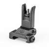 Backup Sights från ERATAC är tävlingsredo med en ultrafin 1,35 mm frontpost för hög precision, och fälls snabbt ner för en smidig profil.