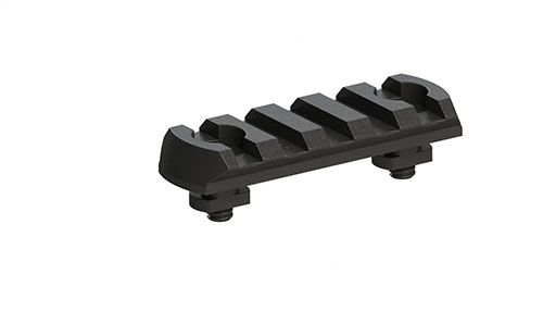 ERATAC M-LOK Picatinny-Rail med 5 slots ger en robust och flexibel plattform för att fästa tillbehör, perfekt för anpassning av din utrustning.
