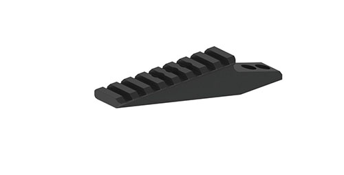 ERATAC T7 Wilcox Picatinny Mount erbjuder robust konstruktion för säker fästning av tillbehör, med två höjder för perfekt justering och ergonomi.