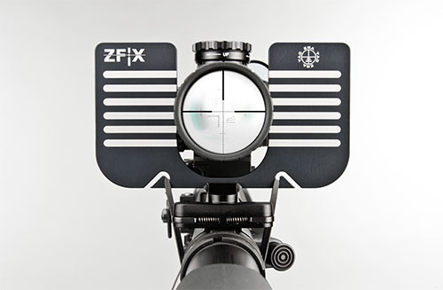 ZFIX Alignment Tool från ERATAC säkerställer perfekt justering av ditt kikarsikte med enkel installation och stabil fäste på Picatinny rail.