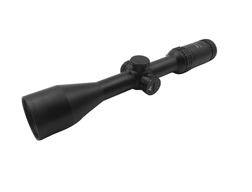 Falke 2-12x50 Mil Dot Scope erbjuder en upplyst Mil Dot retikel, 11 justerbara ljusstyrkor, 0.1 MRAD klickjusteringar och robust konstruktion för alla kalibrar.