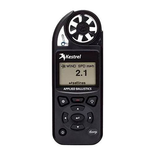 Kestrel 5700 Elite erbjuder 15 miljöparametrar, Bluetooth LiNK, Litz-bibliotek med 225 kulor och exakt ballistik för långdistansskytte i ett kompakt format.