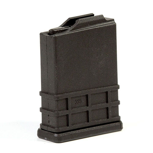 MDT Polymer Magazine för 223 Rem, 10 skott. Passar MDT Chassis och många M24-typ chassin. Hållbar och pålitlig för optimal prestanda.