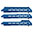 MDT ESS Fore-end Partial Rail 18in Blue - Anpassa ditt ESS med denna 18" blå aluminum fore-end. Perfekt för olika längder och fästesskenor. 🚀 Lär dig mer!