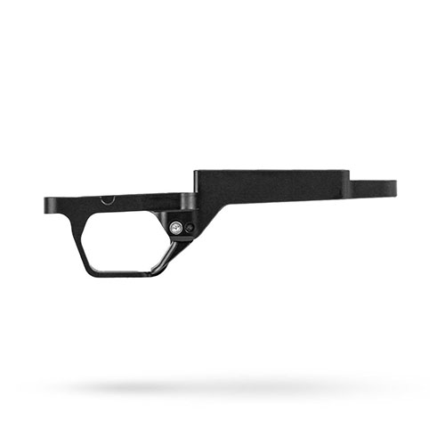 Uppgradera din Badger M5 med MDT Hunting Bottom Metal för pålitlig jakt, med integrerat magasinlås, korrosionsbeständigt material och smidig design.