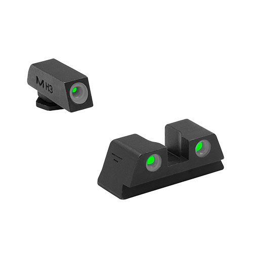 MEPRO Tru-Dot Fixed Sights erbjuder utmärkt synlighet och snabb målfångst i alla ljusförhållanden med underhållsfri design och hållbar konstruktion.