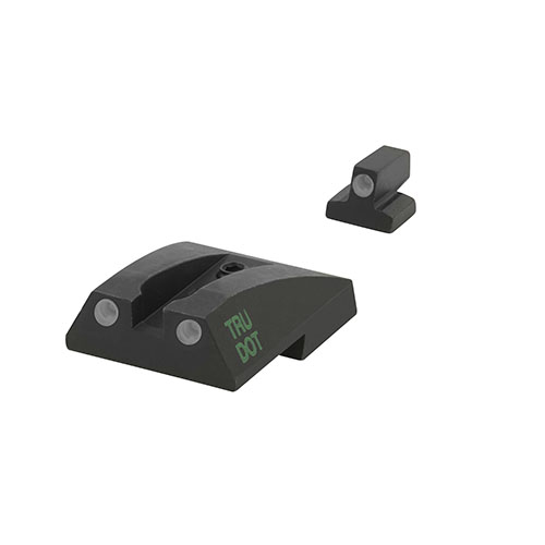 MEPROLIGHT® Tru-Dot® nattkikare förbättrar träffsäkerheten med över 85% i svagt ljus, med tre tydliga punkter för snabb och intuitiv sikte.