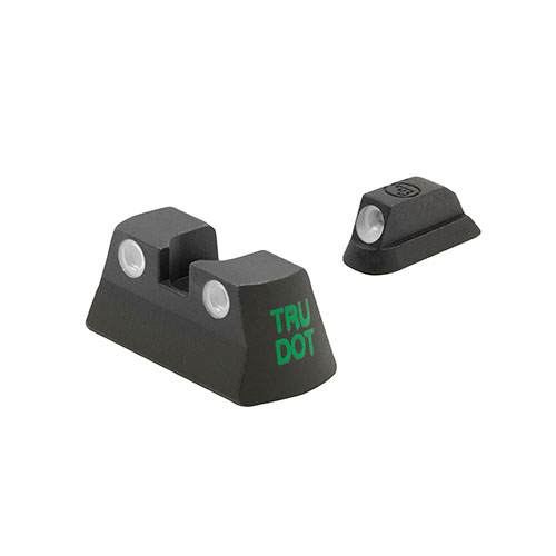 MEPROLIGHT Tru-Dot® nattkikare ger överlägsen precision i både dagsljus och svagt ljus med tre tydliga punkter för snabb och instinktiv siktning.
