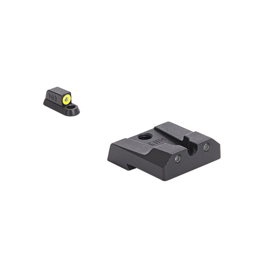 HYPER BRIGHT™ sikten ger oslagbar synlighet i alla ljusförhållanden med tritium, alltid på, underhållsfria och extremt hållbara för snabb målsökning.