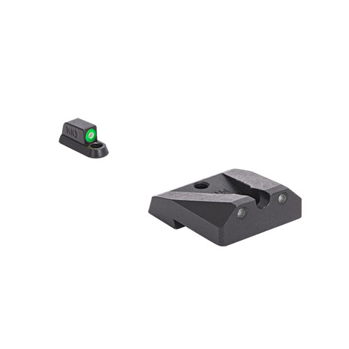 HYPER BRIGHT erbjuder extremt ljusstarka tritium-sikten med färgglada ringar för snabb måltavla, alltid på, underhållsfria och hållbara i alla väder.