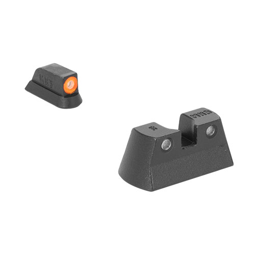 HYPER BRIGHT™ sikten ger överlägsen synlighet dag och natt med tritium, alltid på, underhållsfri och extremt hållbara för snabb målsökning.