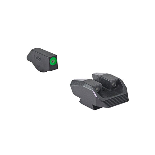 HYPER BRIGHT™ erbjuder extremt ljusa tritium-sikten med färgglada ringar för snabbare måltagning, alltid på, underhållsfria och hållbara i alla väder.