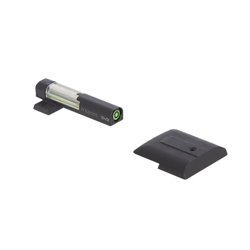 MEPRO FT Bullseye™ är en snabb och intuitiv tritium fiber optic sikt som fungerar i alla ljusförhållanden, perfekt för pistoler som H&K 45, P30 och VP9.