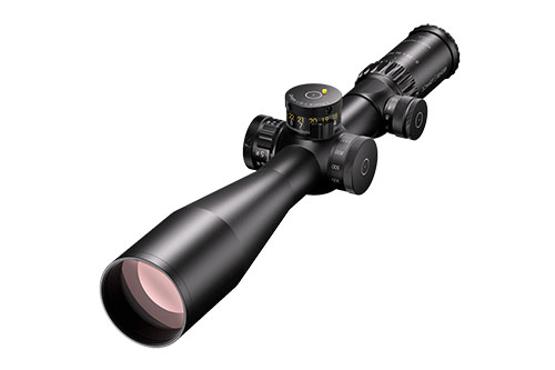 5–25x56 PM II från Schmidt & Bender erbjuder hög precision och klarhet med justerbar förstoring, perfekt för både jakt och tävling.