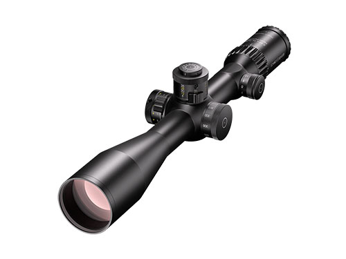 5–45x56 PM II High Power erbjuder en enastående optik med hög precision och justerbar förstoring för långdistansskytte, perfekt för både jakt och tävling.