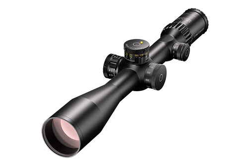 5–45x56 PM II High Power erbjuder hög precision och mångsidighet med förstklassig optik, perfekt för långdistansskytte och taktiska tillämpningar.