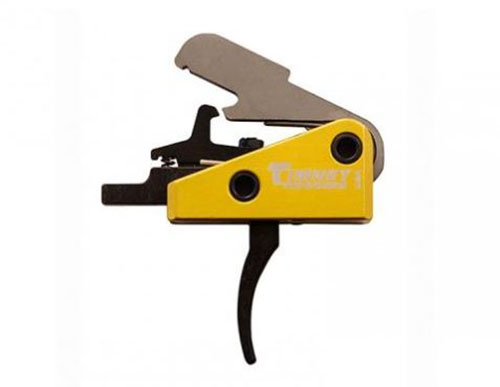 TIMNEY AR-15 TRIGGERS är kompatibla med alla "small-pin" AR-15, erbjuder en 3lb avtrycksvikt och en ren, skarp avtryckning i en lätt aluminiumkonstruktion.