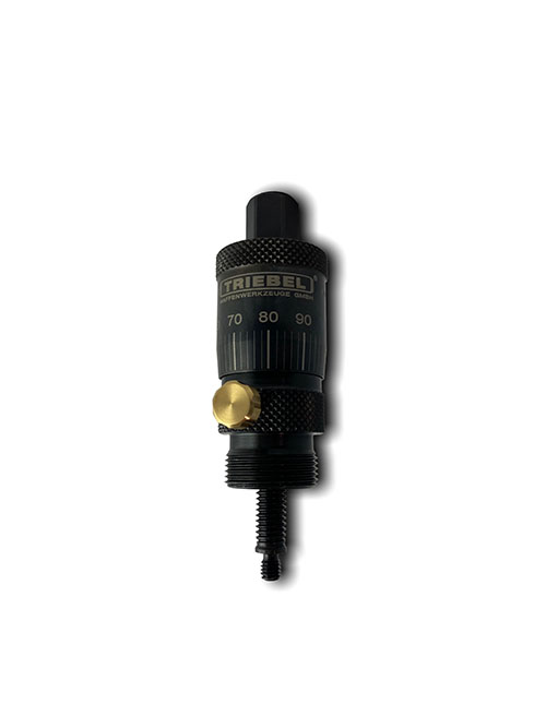 Fine Adjuster Triebel ClickXact erbjuder precis justering med 0.02 mm steg, säker låsmekanism och högkvalitativt hantverk – perfekt för krävande skyttar.