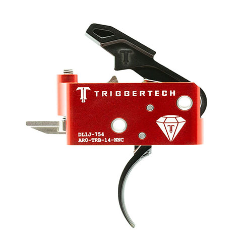 TRIGGERTECH AR15 - Black AR Diamond erbjuder Frictionless Release Technology™, kort tvåstegsdrag, pålitlig prestanda och lång livslängd i tuffa miljöer.