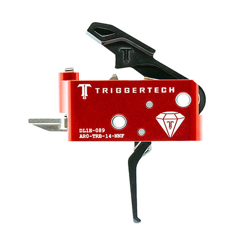 TRIGGERTECH AR15 - Black AR Diamond erbjuder Frictionless Release Technology™, kort tvåstegsdrag och pålitlig prestanda i alla miljöer.