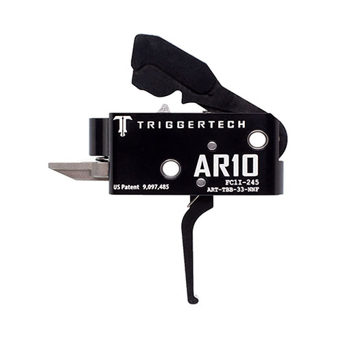 TRIGGERTECH AR10 erbjuder en pålitlig och exakt avtryckare med Frictionless Release Technology™, kort överresning och hållbara material för bästa prestanda.