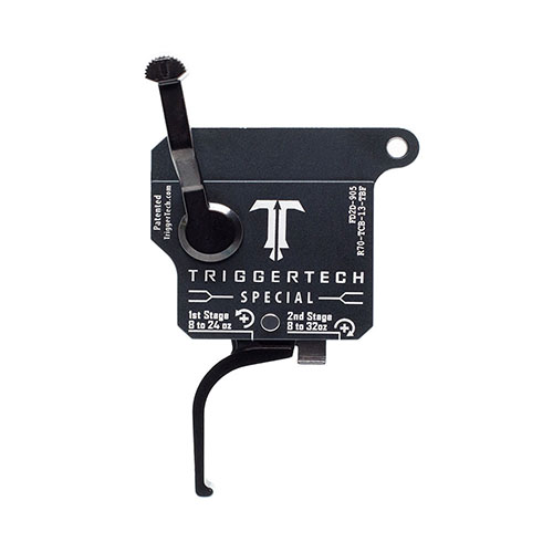 TRIGGERTECH REM700 SPECIAL erbjuder en noll-kryp avtryckare med fyra säkerhetspunkter, justerbart drag och hållbar design för pålitlighet i alla miljöer.