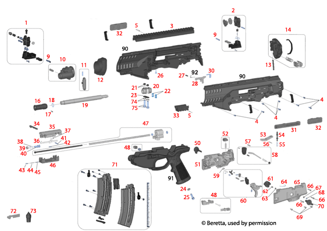Beretta® ARX 160 .22 Pistol 