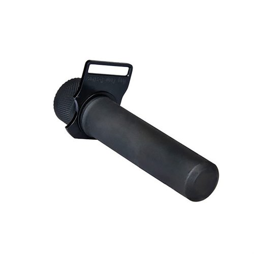 MOSSBERG 590 magasinrörs förlängning ger 1-2 extra skott utan att öka vapnets längd, tillverkat av robust stål för ökad hållbarhet och pålitlighet.