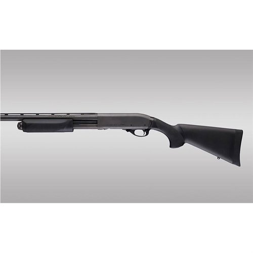 HOGUE OVERMOLDED SHOTGUN STOCK & FOREND SET ger en hållbar och greppvänlig lösning för din Remington 870, perfekt för både skyttar med och utan handskar.