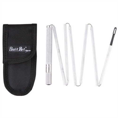 RAPID ROD är en kompakt och hopfällbar rengöringsstav i aluminium som enkelt tar bort hinder som snö och lera, perfekt för jakt i avlägsna områden.