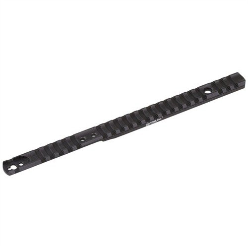 Få flexibla monteringsalternativ för din Marlin med denna lätta aluminiumskoprail som accepterar Picatinny och Weaver-ringar för optimal sikt.