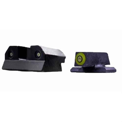 R3D Night Sights erbjuder en 3-dot tritium siktbild med hög kontrast, Ember™ Glow Dot teknologi för låg ljus och bästa synlighet för snabb och exakt skytte.