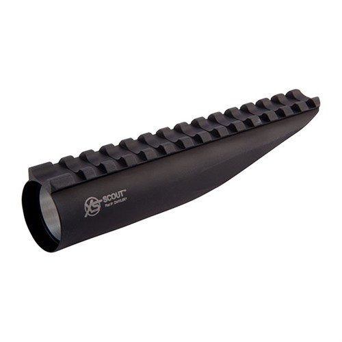 Scout Scope Mount ger lång ögonavståndssikte precis framför mottagaren, kräver minimal gunsmithing och passar både Mauser 98 och sporter pipor.