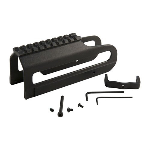 Lättvikts SHOTGUN SCOPE MOUNT från AIMTECH ger stabilt stöd för din kikare, är enkel att installera utan borrning och tål kraftig rekyl.